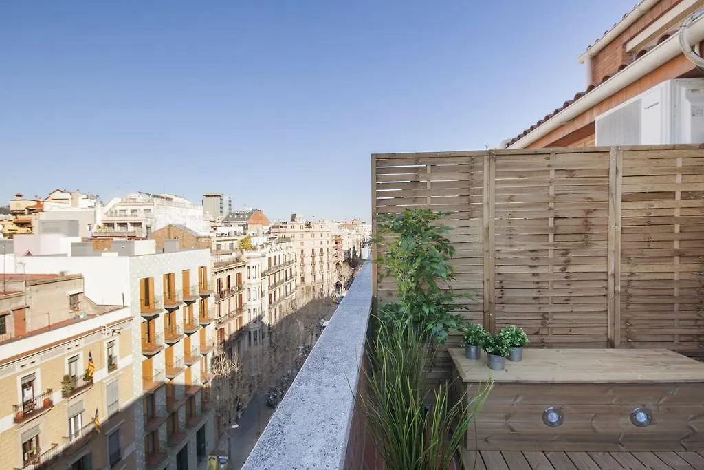 Barcelona Penthouse Private Terrace Sustainable Stay Keyless Access 0*,
