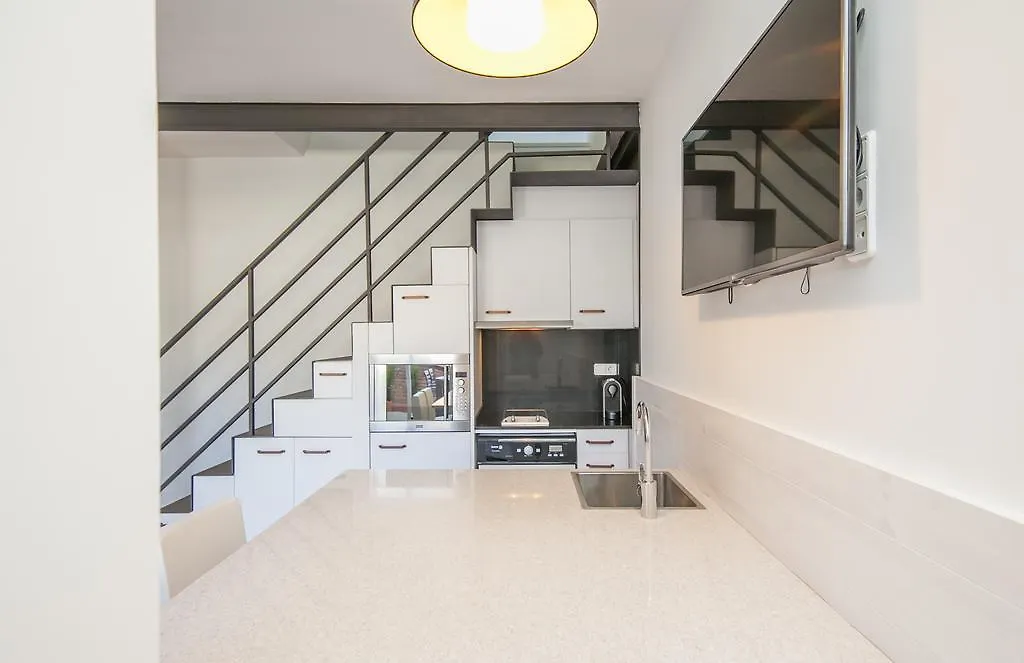 Barcelona Penthouse Private Terrace Sustainable Stay Keyless Access Spanyolország