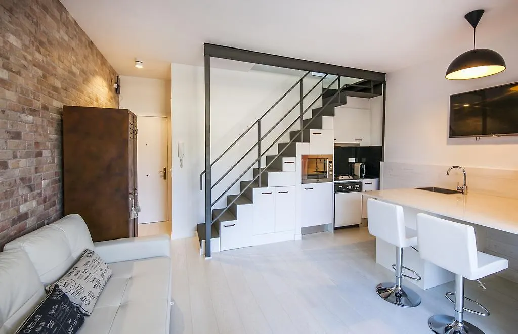 Barcelona Penthouse Private Terrace Sustainable Stay Keyless Access Apartman